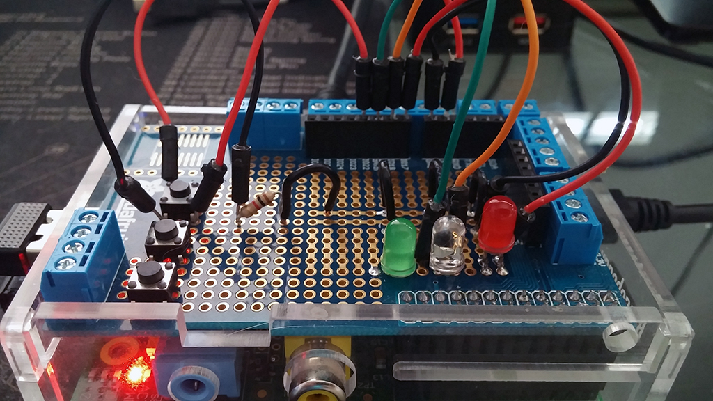 Raspberry Pi LEDs « Teknogeek